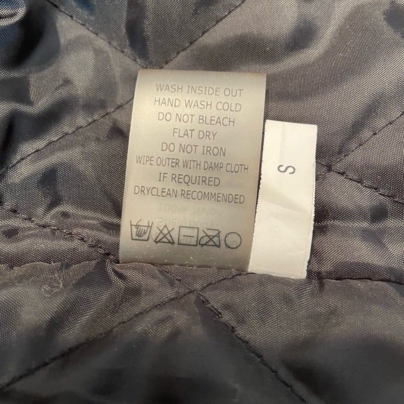 L’Atelier Black Vegan Leather Quilted Moto Jacket, Size Small, Biker Grunge Sexy - Picture 8 of 10